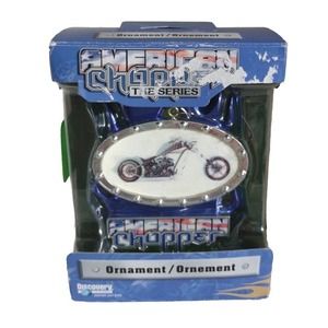American Chopper Motorcycle Series Christmas Holiday Ornament Decor Rare Nib